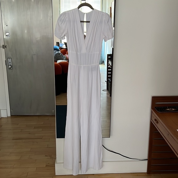 Reformation Flared Jumpsuit Sz S - Picture 4 of 16